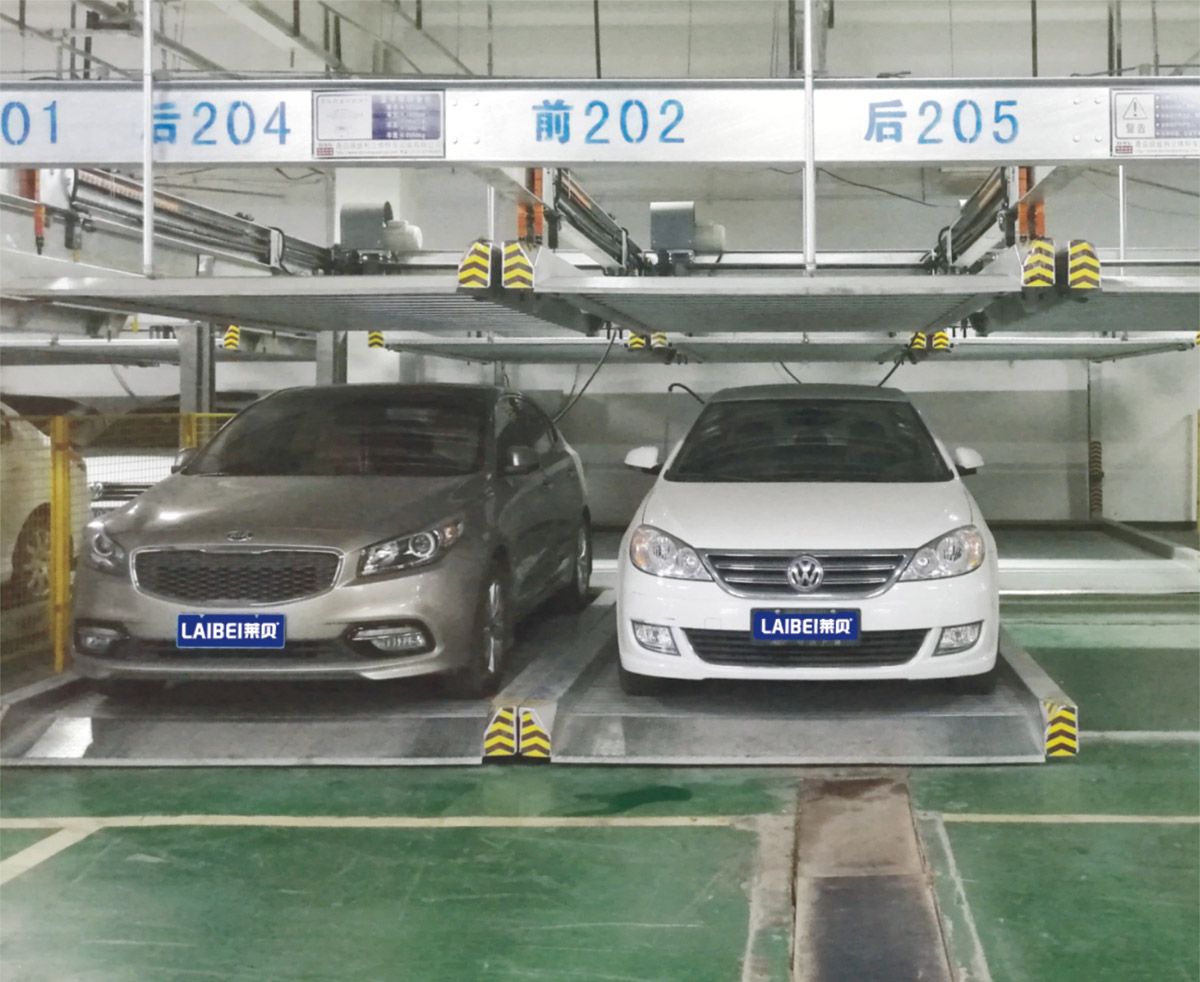 PSH2重列式二層升降橫移立體停車設備